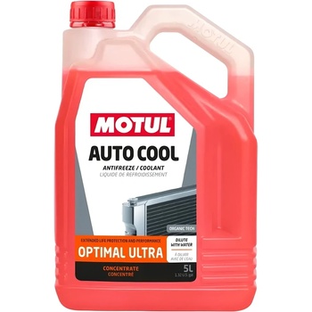 Motul Антифриз motul auto cool optimal ultra g12+ Червен 5 литра