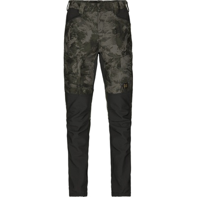 Nohavice Härkila Pánske Noctyx Camo Silent Axis MSP Black/Black