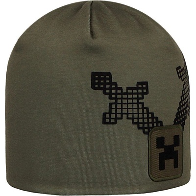 RDX Chlapecká dvojitá čepice Minecraft khaki