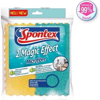 Spontex Magic Effect hadřík z mikrovlákna 2 ks – Zboží Dáma