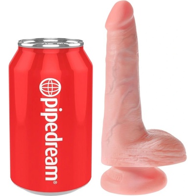Pipedream King Cock 6" Cock with Balls Tan