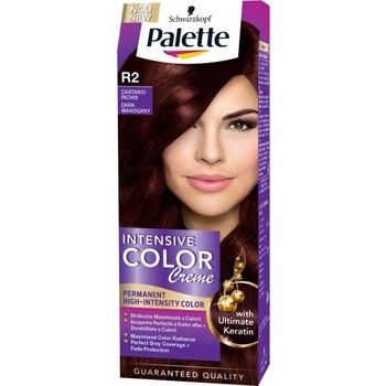 Palette Intensive Color Creme FArba na vlasy č.R2 Tmavý mahagón 50 ml