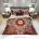 Памучен био сатен спално бельо Boho Brown