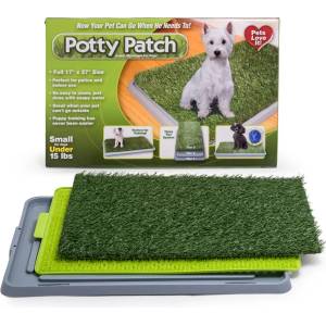Nunbell Potty Patch кучешка тоалетна с решетка и имитация на трева 65х40cm