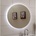 Inter Ceramic Огледало за баня, кръгло , Ф100 см, с вградено led осветление (1495/100)