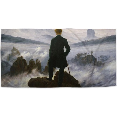 Sablio Uterák Poutník nad mořem mlhy Caspar David Friedrich 70 x 140 cm