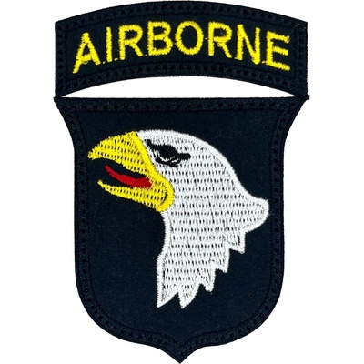 Nášivka AirBorne 90 x 60 mm