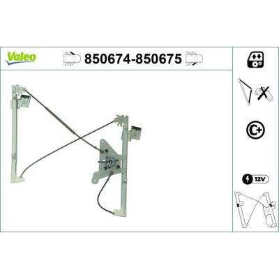 Zvedací zařízení oken VALEO 850674