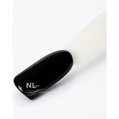 NL nails professional Uv Led barevný gel Luxury black 5ml