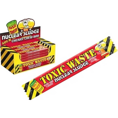 Toxic Waste Nuclear Sludge kyselá žvýkací tyčinka Cherry 20 g