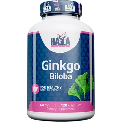 Haya Labs Ginkgo Biloba 60 mg [120 капсули]