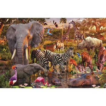 Ravensburger - Puzzle African Animals 3 - 3 000 piese