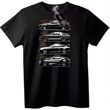 NOONEBRAND Тениска Поколения коли MK. 2-5 - L, Black