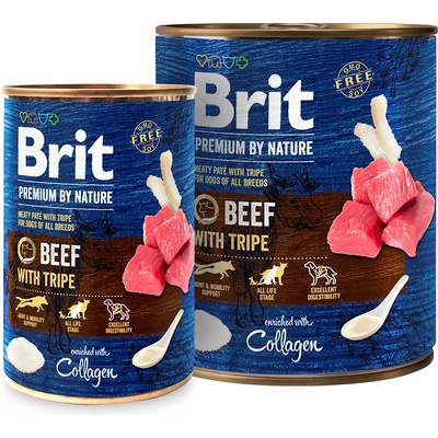 Brit Premium by Nature Beef with Tripes 800 g