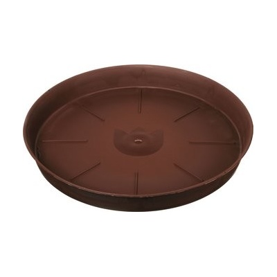 Plastia miska Tulipán - čokoládová 50 cm