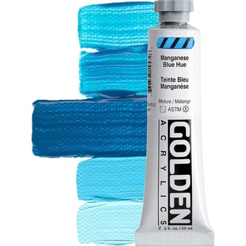 Golden Artist Colors Heavy Body АКРИЛНА боя Manganese Blue Hue 59 ml 1 бр (0001457-2)