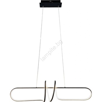 MILAGRO Led Пендел vertigo led/54w/230v черен (mi2598)