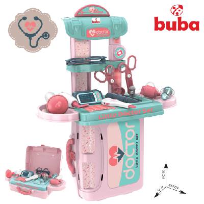 Детски лекарски комплект Buba Little Doctor 008-975, Син/розов