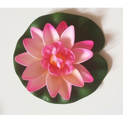 Jezírková dekorace Leknín růžový, 10 cm, Velda