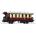 Roco Пътнически вагон 2-ра класа на Deutsche Reichsbahn (54334)