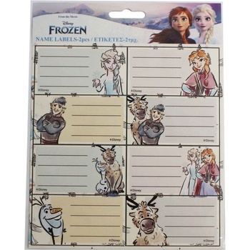 FROZEN Ученически етикети Frozen - 16 броя (771-80846)