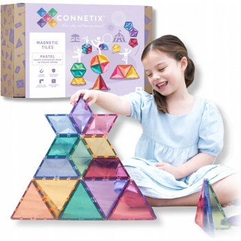 Connetix Pastel Shape Expansion Pack 48 ks