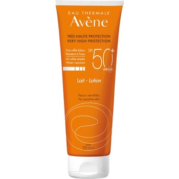 Avène Sun Слънцезащитно мляко за лице и тяло, SPF50+, 250 ml