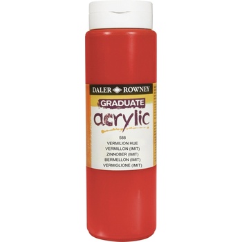 Daler-Rowney Graduate АКРИЛНА боя Vermilion Hue 500 ml 1 бр (123500588)