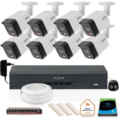 Dahua 8x PC-HFW1839TC-A-IL-0280B-S6 1TB