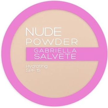 Gabriella Salvete Nude Powder SPF15 компактна пудра 8 g нюанс 01 Pure Nude