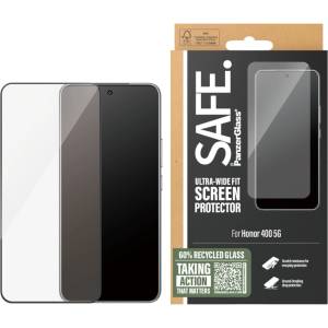 Panzer Стъклен протектор Safe за Honor 400 5G, UWF, Прозрачен