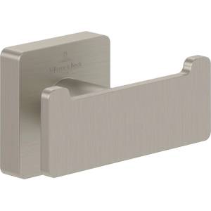 Villeroy & Boch Elements Striking - Двойна кука, матиран полиран никел TVA15201200064 (TVA15201200064)