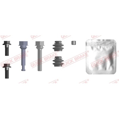 QUICK BRAKE Sada vodiacich puzdier brzdového strmeňa 113-0038X