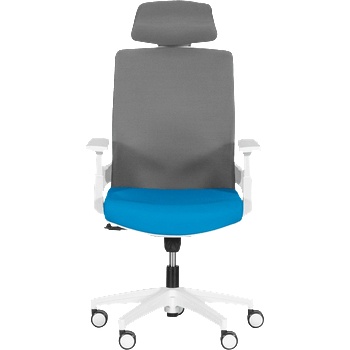 Carmen Президентски офис стол Carmen 7546 - син-сив (3520356)