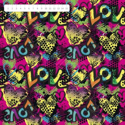 Softshell neon love by MIMI