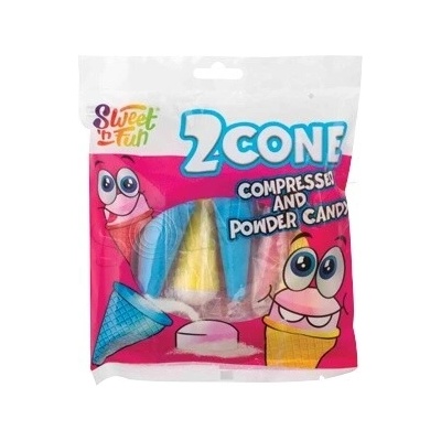 2Cone zmrzlinky s kyselým práškem 72 g