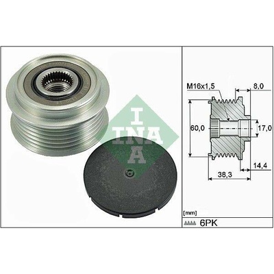 Předstihová spojka Schaeffler INA 535 0289 10
