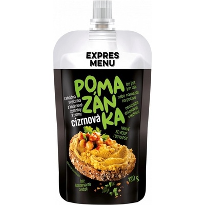 Expresmenu Pomazánka cizrnová 120 g – Zboží Mobilmania