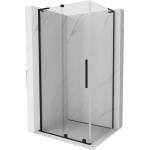 Mexen Velar L плъзгаща душ кабина 110 x 70 см, прозрачна, черна - 871-110-070-03-70 (871-110-070-03-70)