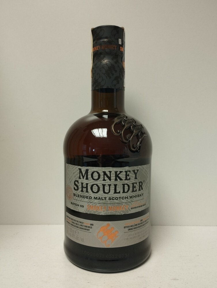 Monkey Shoulder Smokey monkey 40% 0,7 l (holá láhev) od 699 Kč