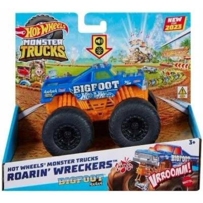 Mattel Hot Wheels Monster Trucks Roarin’ Wreckers Vozidlo světla a zvuky