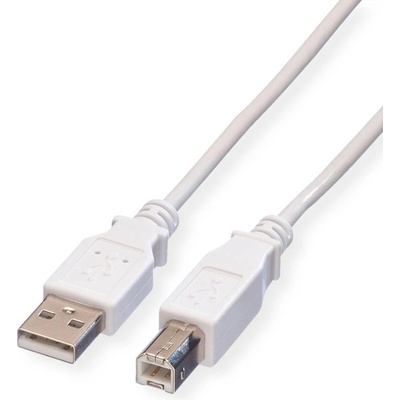 Value 11.99.8841 USB 2.0 A-B 4,5m, bílý