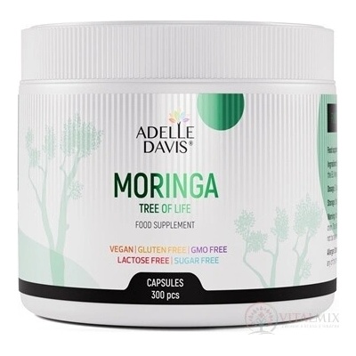 Adelle Davis MORINGA 300 kapslí