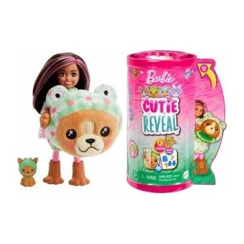 Mattel Barbie Cutie Reveal Chelsea Costume Cuties Serie - Dog in Frog