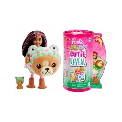 Mattel Barbie Cutie Reveal Chelsea Costume Cuties Serie - Dog in Frog