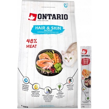 Ontario Cat Sterilised Salmon 2 kg