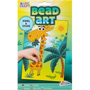 Grafix Книжка за оцветяване с мъниста Grafix - Жираф, А5 (6605330002) - ozone