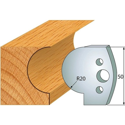 IGM profil 562 - pár nožů 50x4mm SP