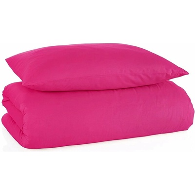 BedTex bavlna jednofarebné obliečky fuchsiové 100% bavlna renforcé 70x90 140x200