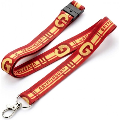 Šňůrka na krk The Carat Shop Klíčenka Gryffindor/Nebelvír, Harry Potter